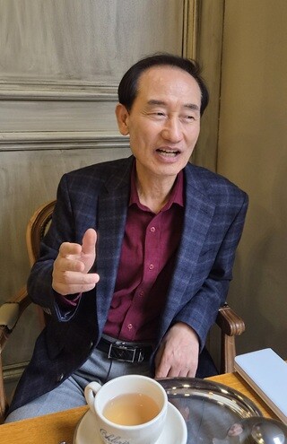 조문원 씨는 최근 3차례에 걸쳐 국회 본회의를 통과한 상법개정안 관련해서도 여러 기업이 각종 편법을 쓴다고 문제를 제기했다. 사진=주현웅 기자