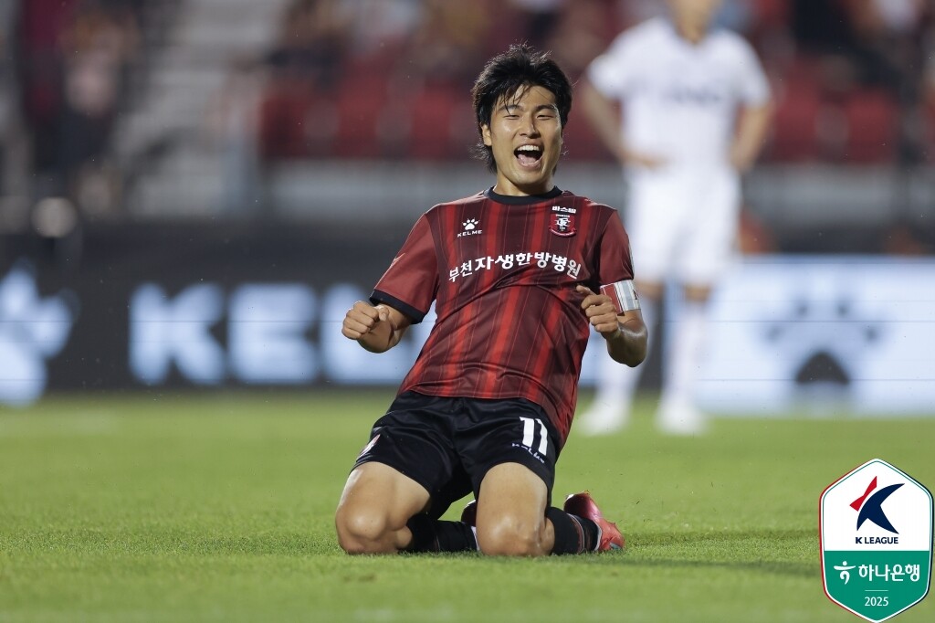지난 시즌까지 부천 FC에서 활약하던 박창준은 이번 경기에서 제주 SK 유니폼을 입고 부천을 상대한다. 사진=한국프로축구연맹 제공