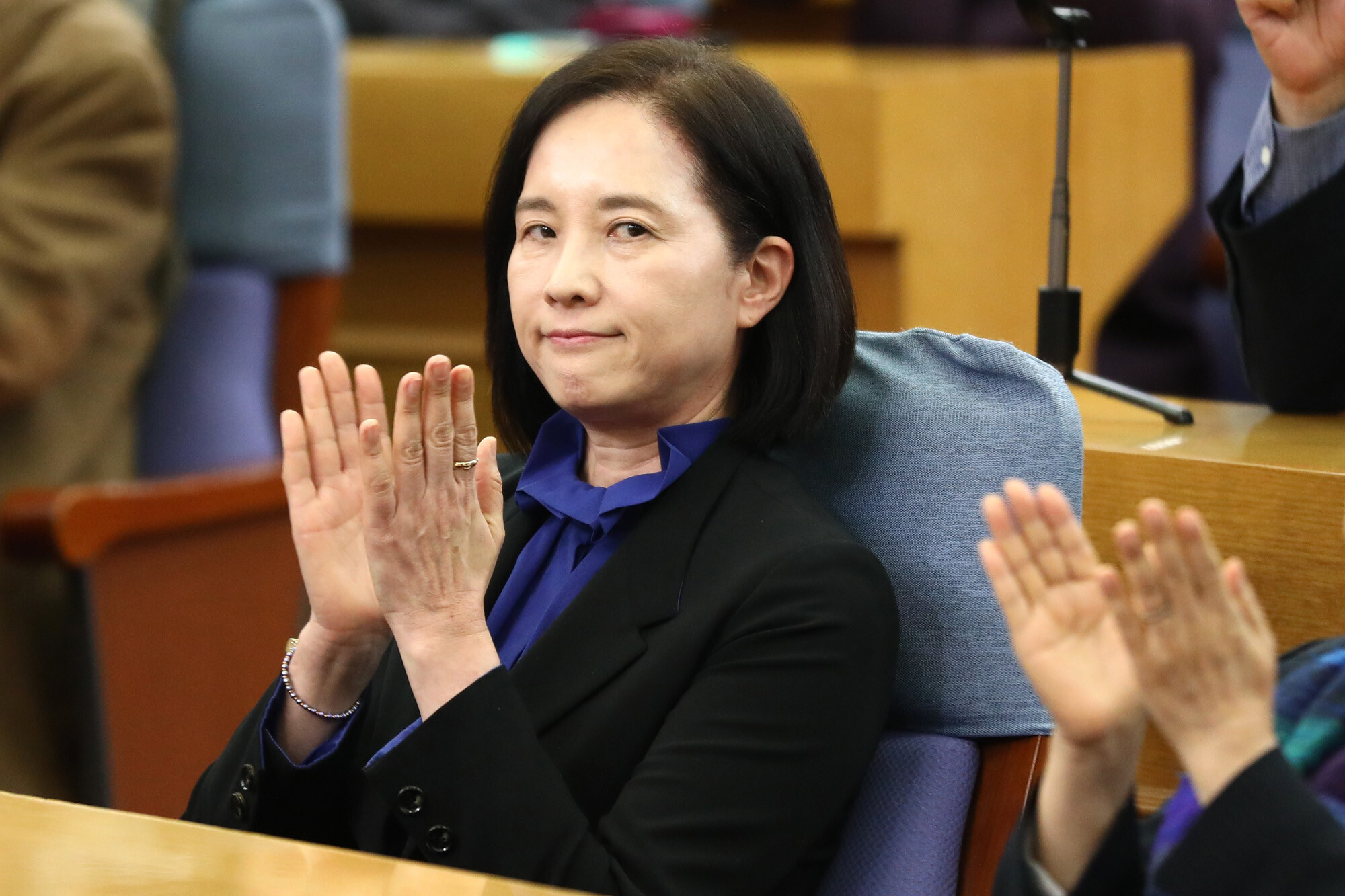 유은혜 전 교육부 장관. 사진=박은숙 기자