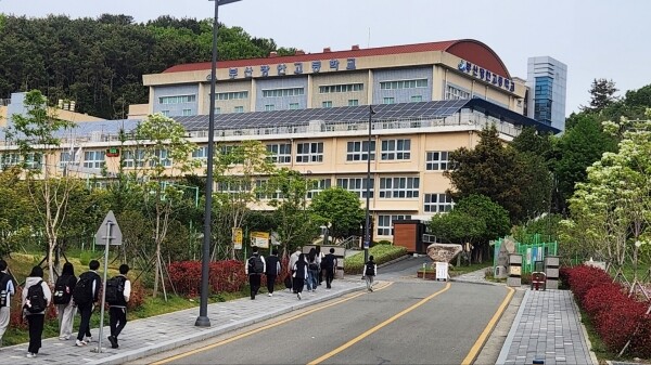 장안고등학교 모습. 사진=하용성 기자