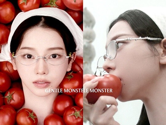 젠틀몬스터가 블루엘리펀트를 상대로 소송에 나선 데에는 전시형 매장과 실험적인 디자인을 통해 쌓아온 브랜드 정체성이 훼손될 수 있다는 우려가 결정적인 영향을 미친 것으로 알려졌다. 걸그룹 에스파의 카리나가 등장한 젠틀몬스터의 ‘2026 베지(Veggie) 컬렉션’ 티저 영상. 사진=젠틀몬스터 제공