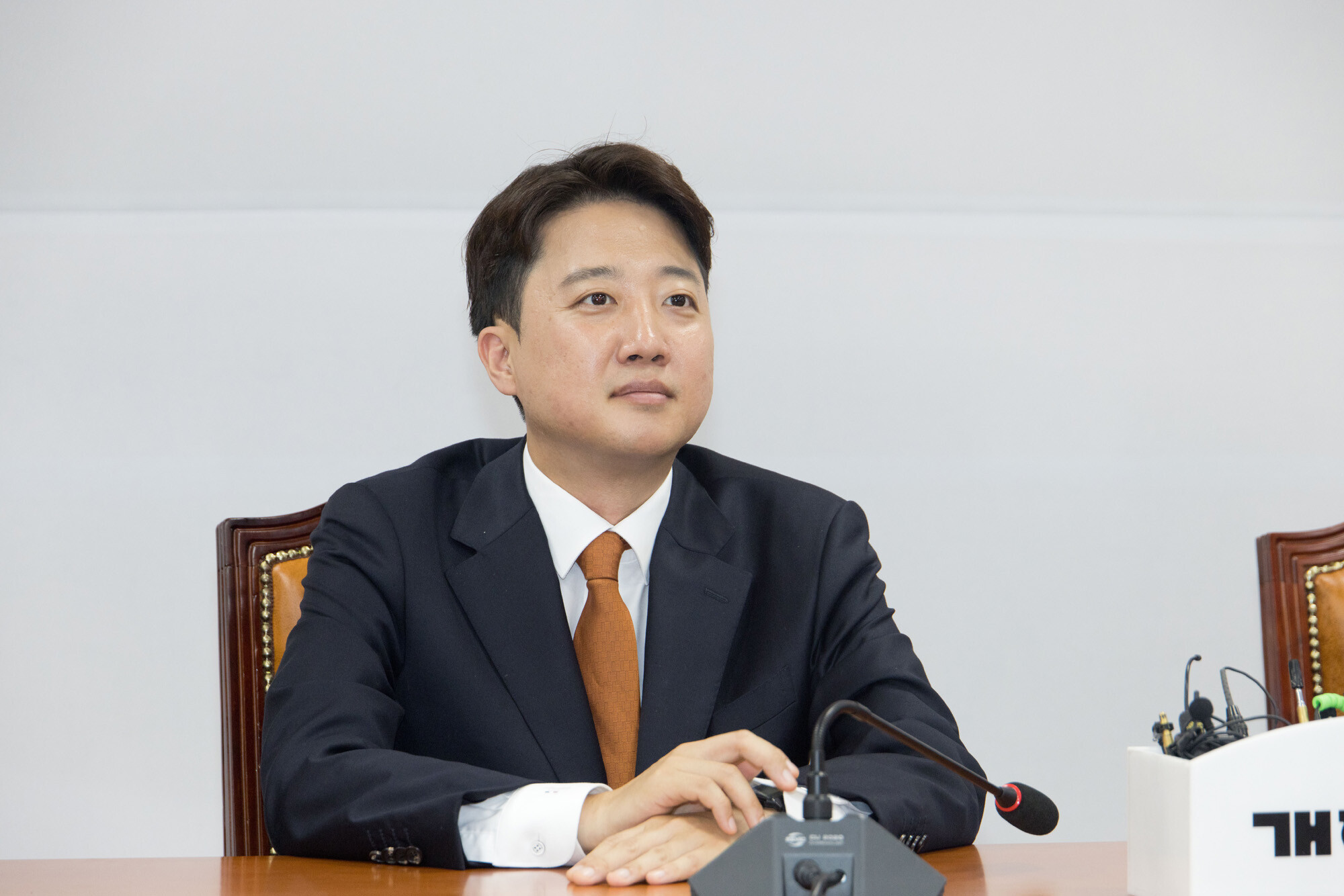 이준석 개혁신당 대표는 “연어 술파티는 대북송금 재판을 통째로 ‘조작기소’로 둔갑시키고 끝내 ‘공소취소 특검’까지 밀어붙이는 출발점이었다”고 목소리를 높였다. 사진=이종현 기자