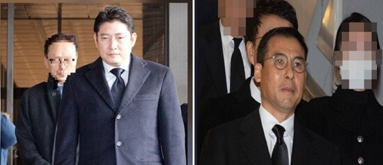 조현준 효성그룹 회장(왼쪽)과 동생 조현문 전 효성중공업 부사장의 형제 갈등이 10여 년째 이어지고 있다. 현재 서울중앙지법에서는 조 전 부사장의 강요미수 등 혐의 재판이 진행 중이다. 사진=박정훈 기자