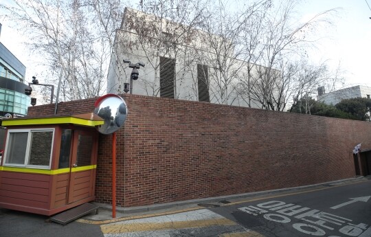 서울 강남구 논현동에 위치한 이명박 전 대통령의 사저. 사진=연합뉴스