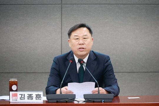 김종훈 진보당 대표가 8월 19일 국회 의원회관에서 첫 기자간담회를 열었다. 사진=진보당 제공
