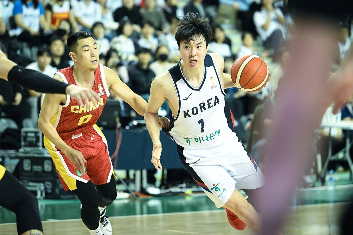 일본은 NBA 자원까지 합류한 반면 한국은 이현중(사진) 등 주요 자원이 다수 빠진 상황이었다. 사진=KBL 제공