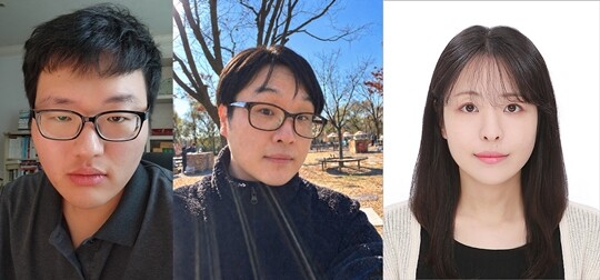 왼쪽부터 신성훈 작가, 황준영 작가, 이민준 작가