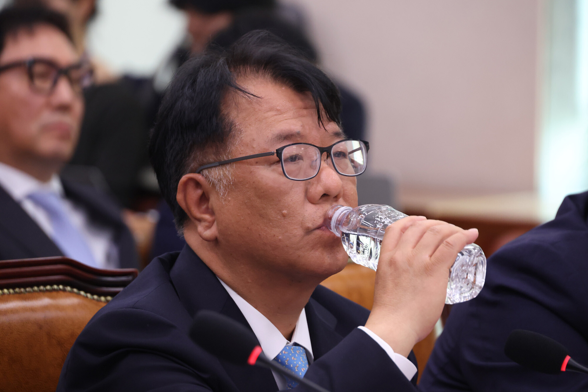 이화영 전 경기도 평화부지사 변호인인 서민석 변호사. 사진=박은숙 기자