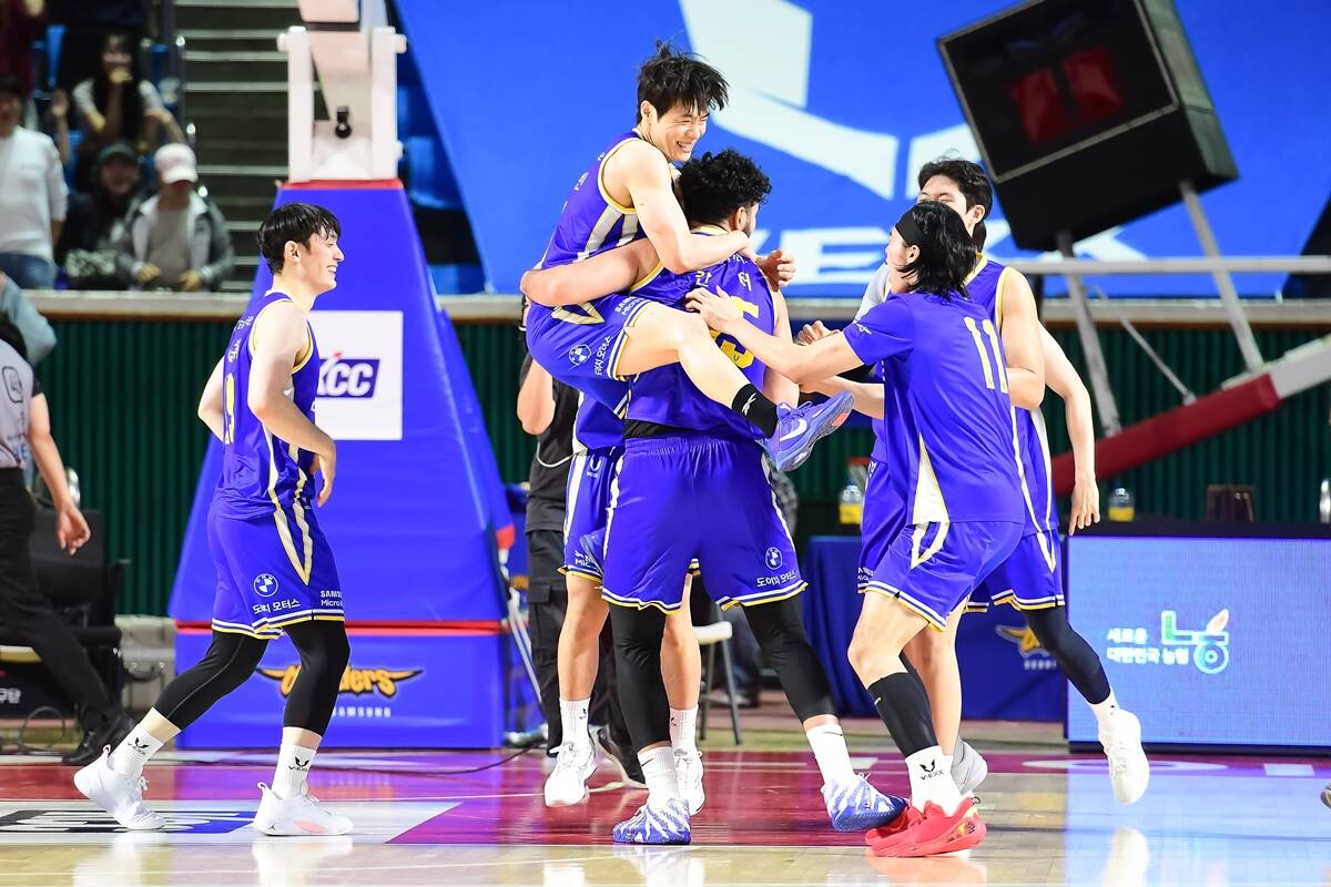수년간 최하위를 전전하던 서울 삼성이 개막 직후부터 연승 행진을 이어가고 있다. 사진=KBL 제공