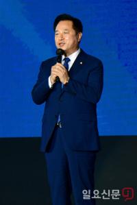 이재명 대선후보 지지발언하는 김두관 의원