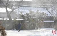 매서운 눈바람