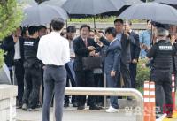 법원에 도착한 권성동 국민의힘 의원