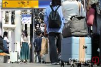 서울역 귀경객 '고향 다녀왔어요'