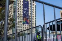 APEC 개최에 통제되는 광화문광장