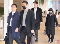 '양평 개발특혜 의혹' 김진우 최은순씨 특검 재출석